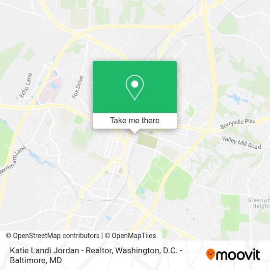 Katie Landi Jordan - Realtor map