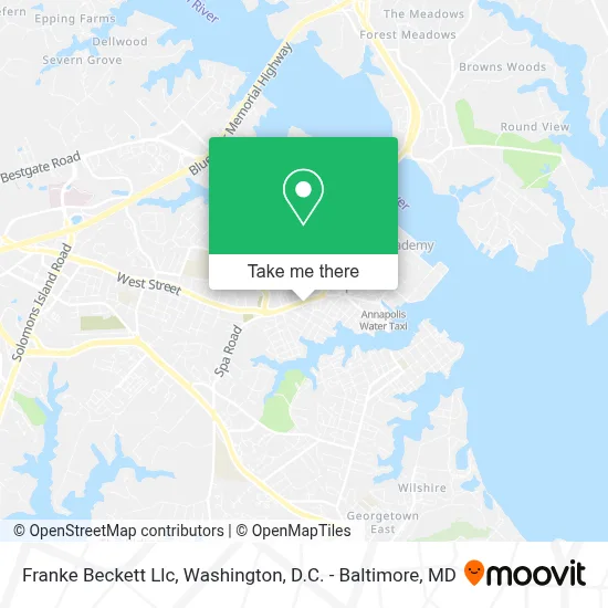 Franke Beckett Llc map