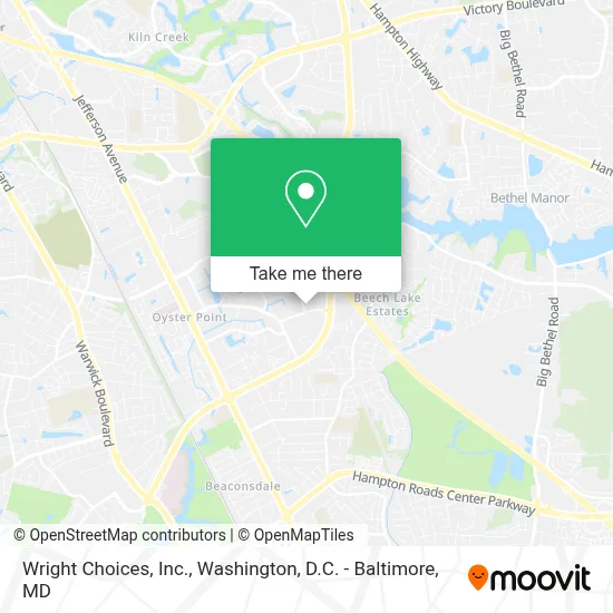 Wright Choices, Inc. map