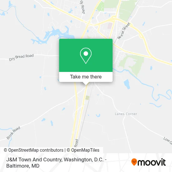 J&M Town And Country map