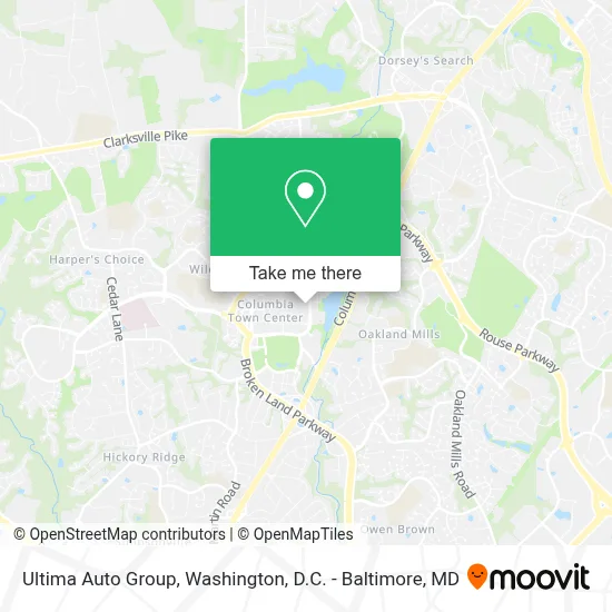 Ultima Auto Group map