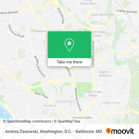 Andrea Zasowski map