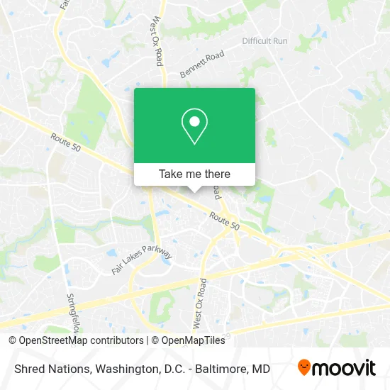 Shred Nations map