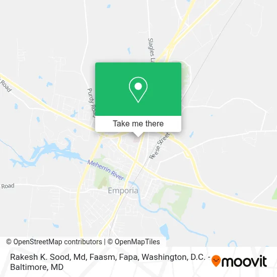 Rakesh K. Sood, Md, Faasm, Fapa map
