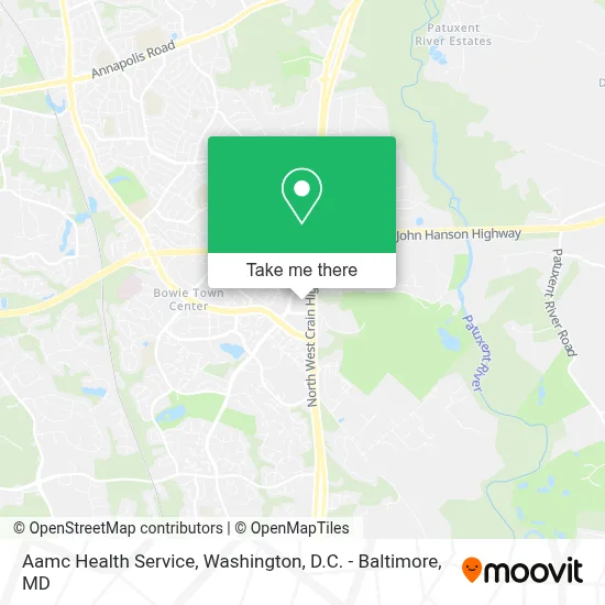 Aamc Health Service map