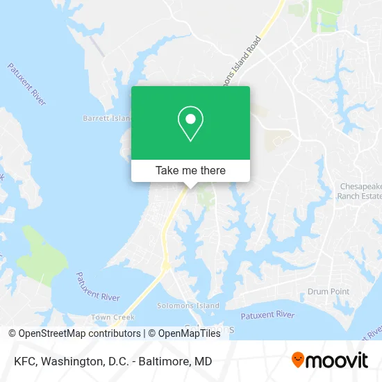 Kfc map
