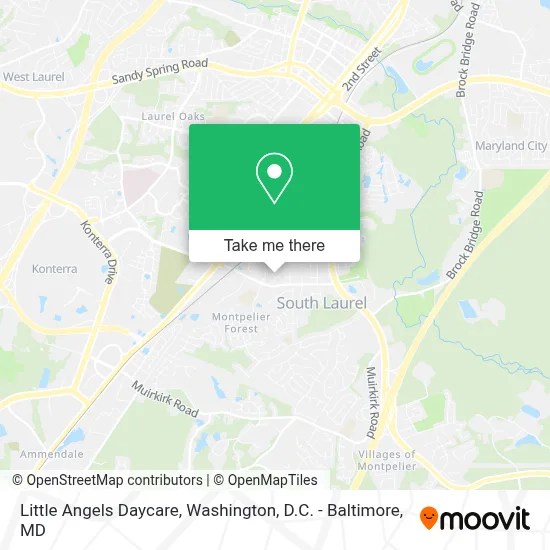 Little Angels Daycare map