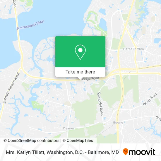 Mrs. Katlyn Tillett map