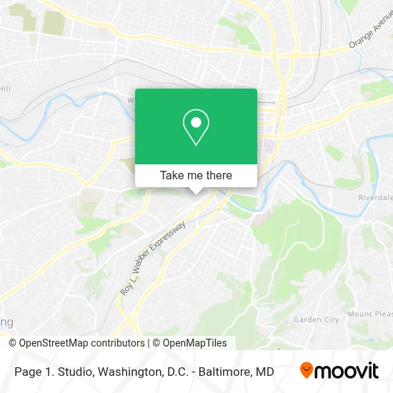 Page 1. Studio map