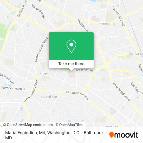 Maria Espiridion, Md map