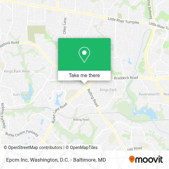 Epcm Inc map