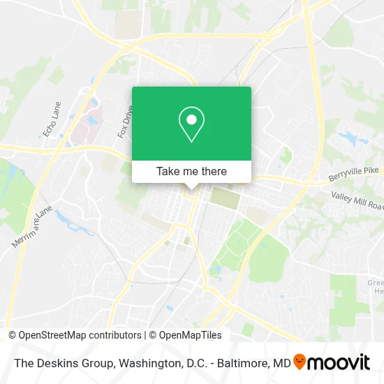 The Deskins Group map