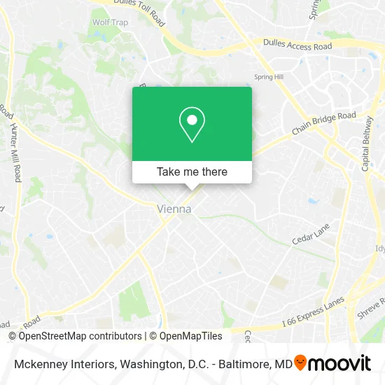 Mckenney Interiors map
