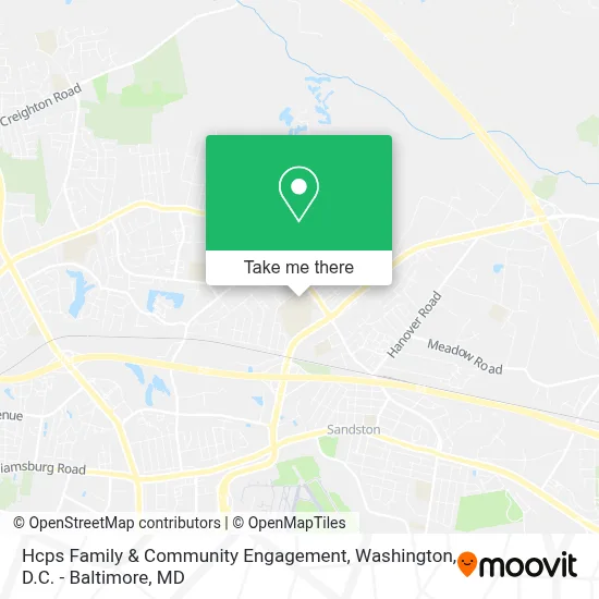 Hcps Family & Community Engagement map