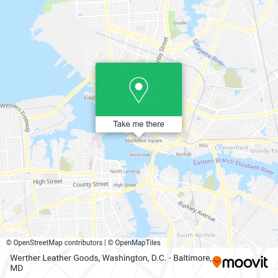 Werther Leather Goods map