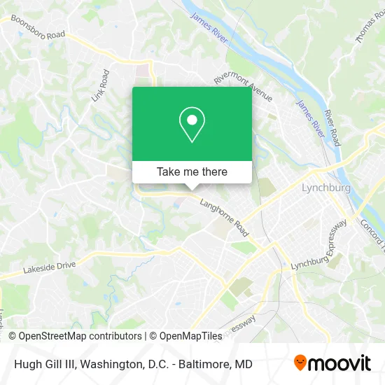 Hugh Gill III map