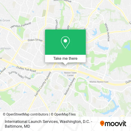 International Launch Services map
