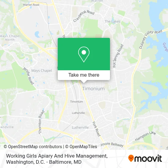 Working Girls Apiary And Hive Management map
