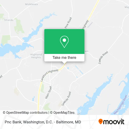 Pnc Bank map