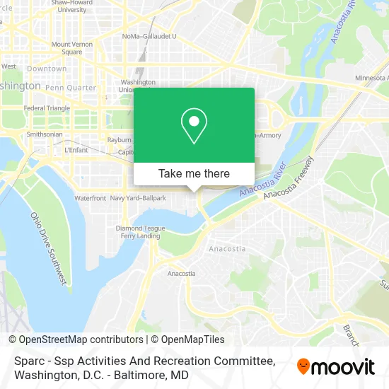 Sparc - Ssp Activities And Recreation Committee map