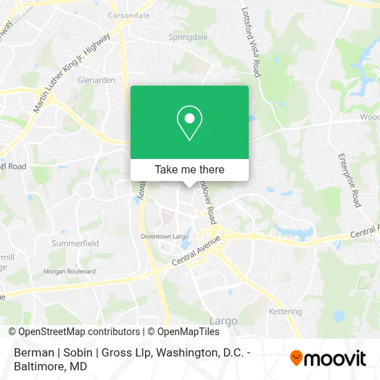 Berman | Sobin | Gross Llp map