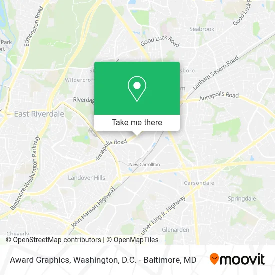 Award Graphics map