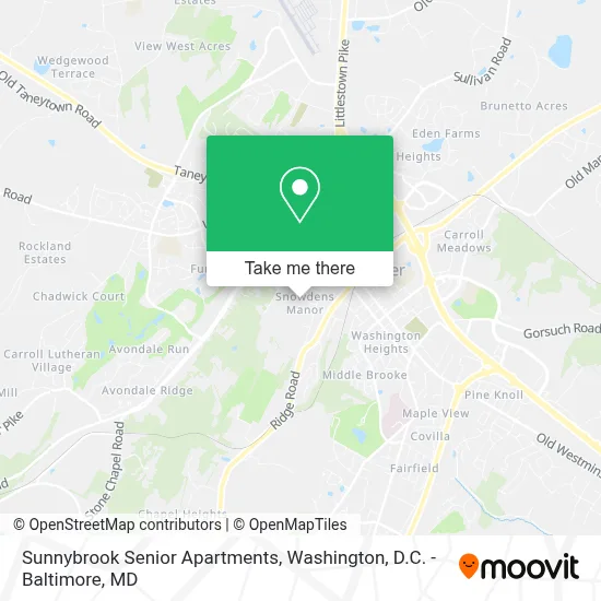 Sunnybrook Senior Apartments map