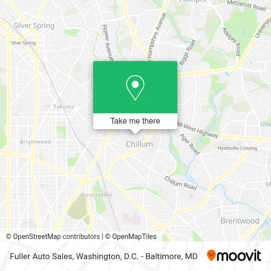 Fuller Auto Sales map