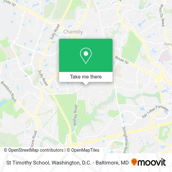 St Timothy School map