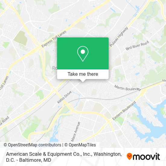 American Scale & Equipment Co., Inc. map