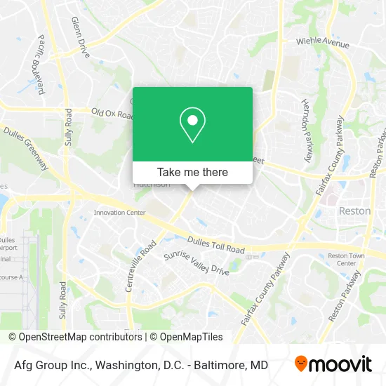 Afg Group Inc. map