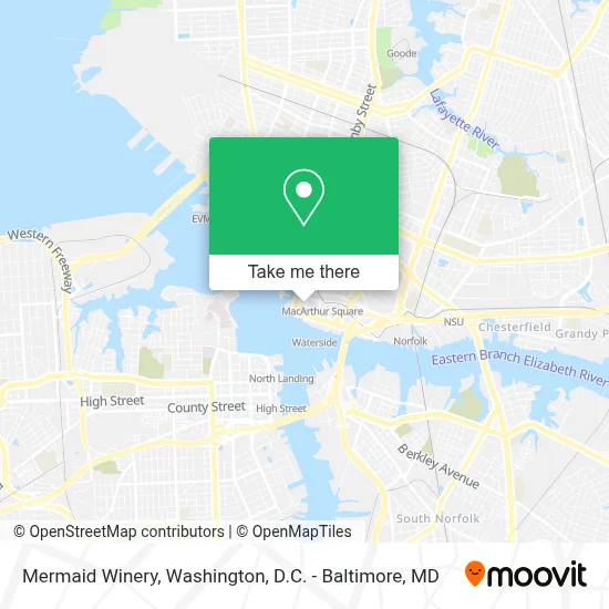 Mermaid Winery map