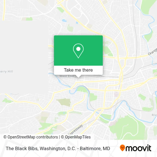 The Black Bibs map