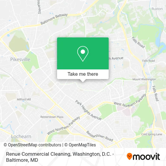 Renue Commercial Cleaning map