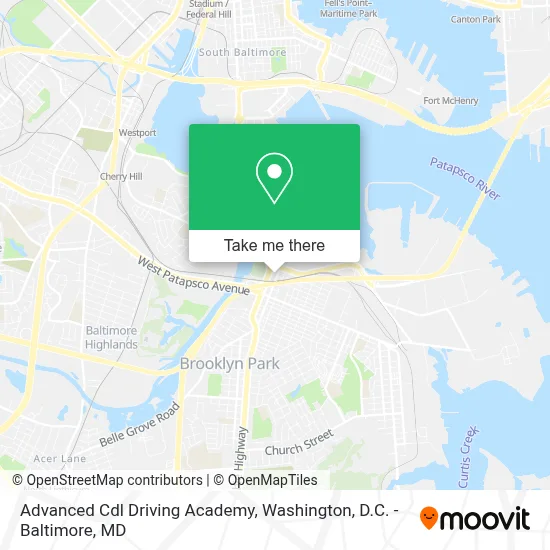Advanced Cdl Driving Academy map