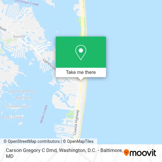 Carson Gregory C Dmd map