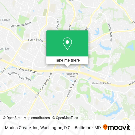 Modus Create, Inc map
