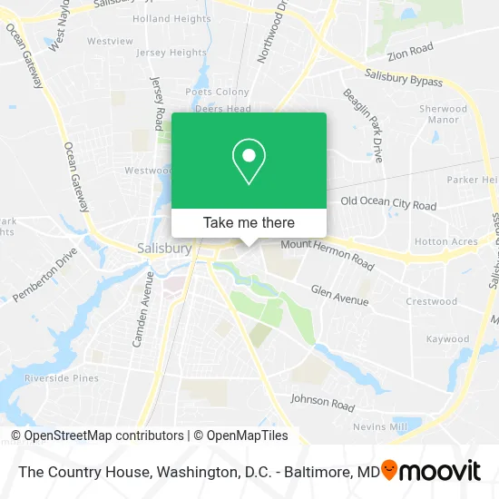 The Country House map