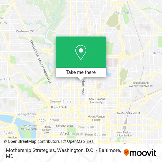 Mothership Strategies map