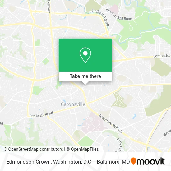 Edmondson Crown map