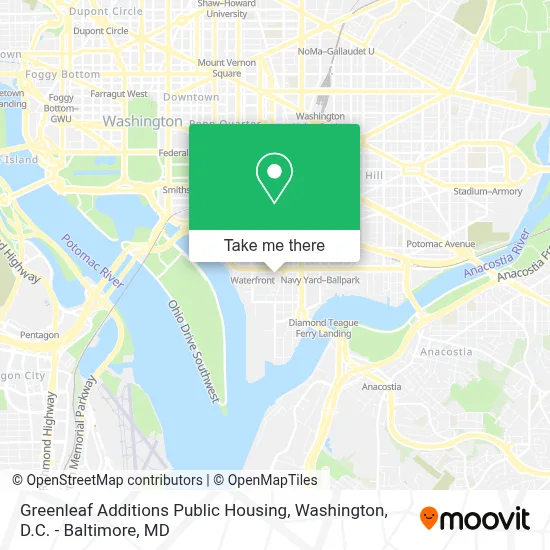 Greenleaf Additions Public Housing map