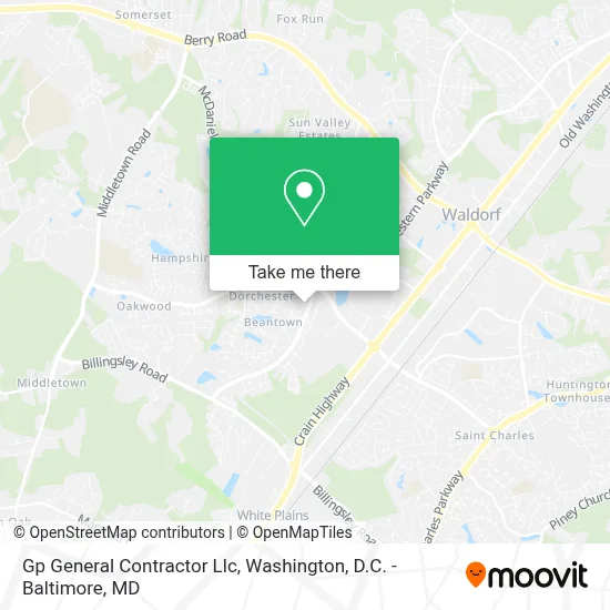 Gp General Contractor Llc map