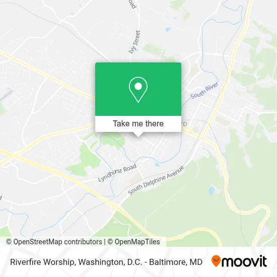 Riverfire Worship map