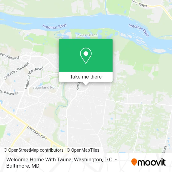 Welcome Home With Tauna map