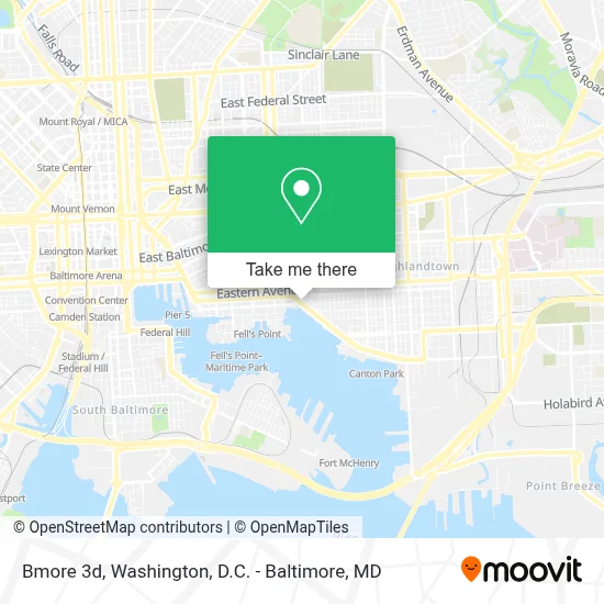 Bmore 3d map