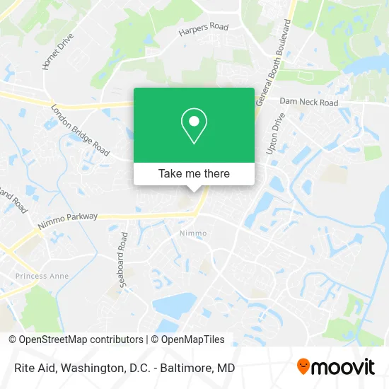 Rite Aid map