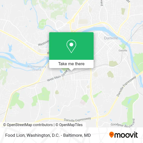 Food Lion map