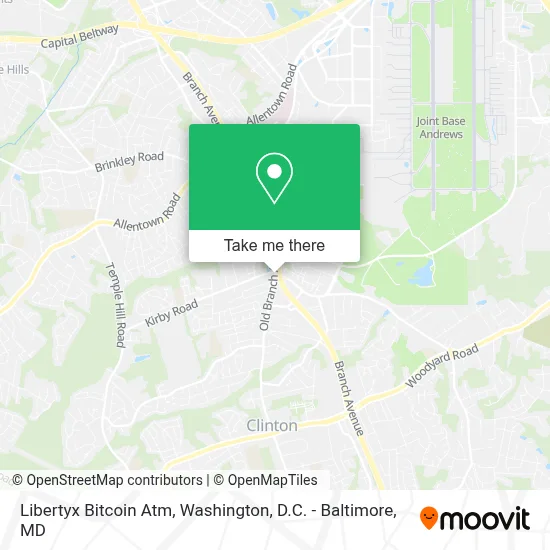 Libertyx Bitcoin Atm map