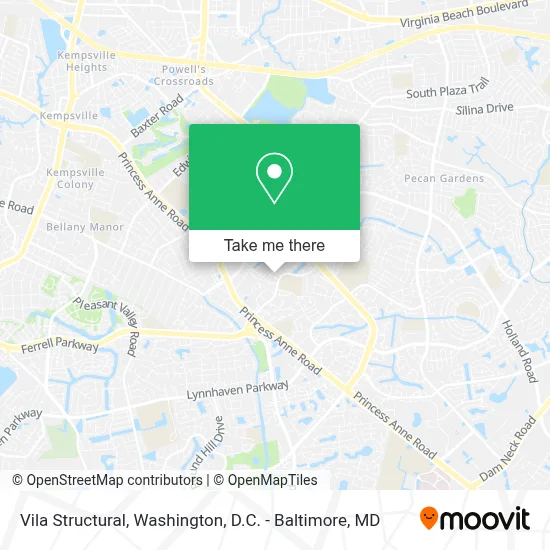 Vila Structural map