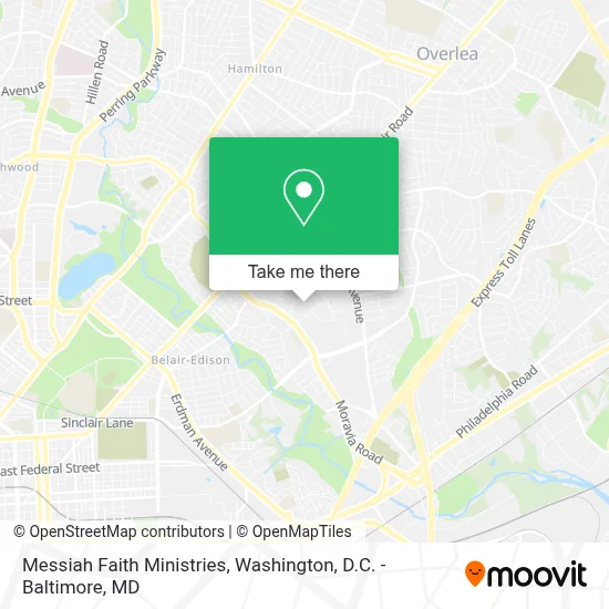Messiah Faith Ministries map
